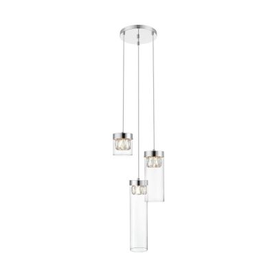 ZUMA LINE ПЕНДЕЛ GEM P0389-03D-F4AC 3XG9 ХРОМ