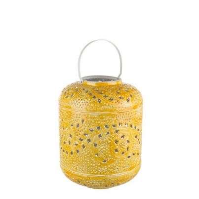 ELEONORE YELLOW CYL LANTERN S