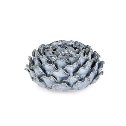 Bizzotto Masami Light Blue Flower Decor H10 cm