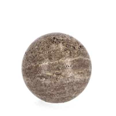 TIKAR BROWN MARBLE SPHERE DECORATION  D7