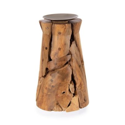 ARWOOD NAT CANDLE HOLDER 1P H32