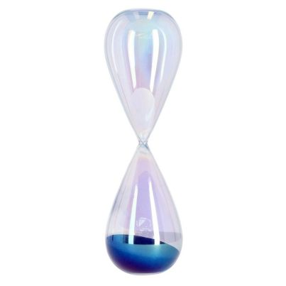 KRONOS PEARL-BLUE HOURGLASS H39.5