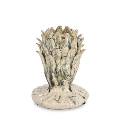 ESMA MELANGE GR BL. CANDLE H. 1P H14,5