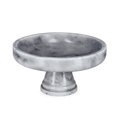 KANDY GREY MARBLE CAKE STAND D25