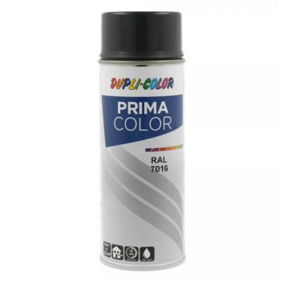Spray Paint PRIMA COLOR RAL 7016, Anthracite Grey, 400 ml