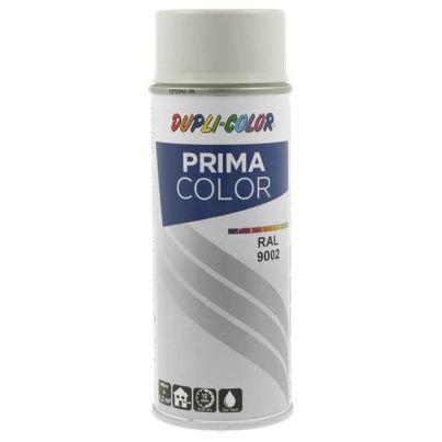 Spray Paint PRIMA COLOR RAL 9002, Grey-White, 400 ml