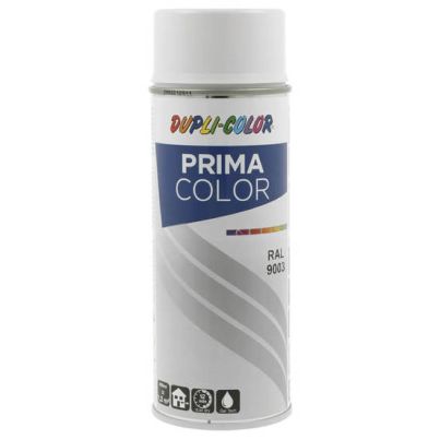 Spray Paint PRIMA COLOR RAL 9003, Signal White, 400 ml