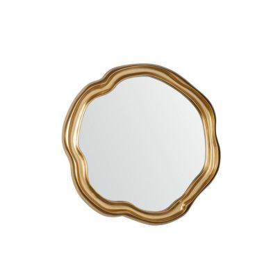 FELIPE GOLD MIRROR W-FRAME 75X75