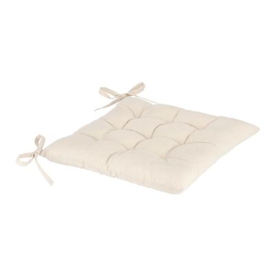 Chair cushion SAWANA 40x40 cm. ivory