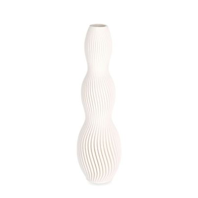 SVENNA BEIGE VASE H32,5