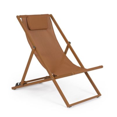 TAYLOR PECAN DECKCHAIR