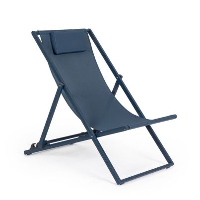 TAYLOR NAVY DECKCHAIR