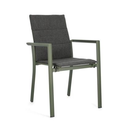 Възглавница за стол Bizzotto, KONNOR, сива