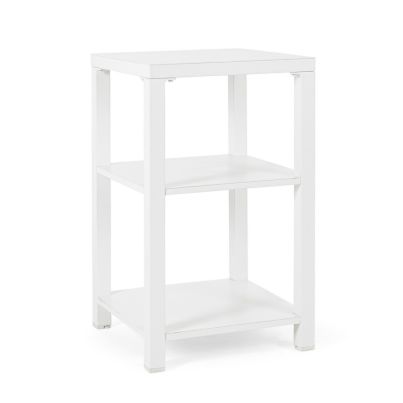 Atlantic шкаф YK11 външен с 3 рафта, бял 