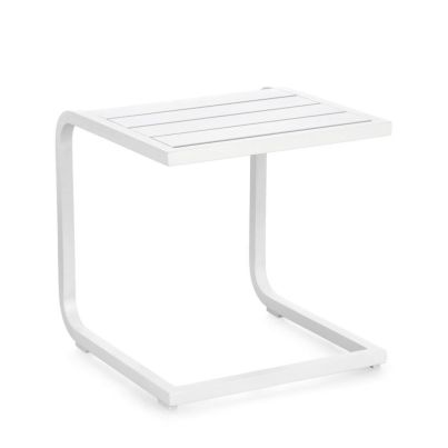 TAYLOR WHITE COFFEE TABLE 40X40