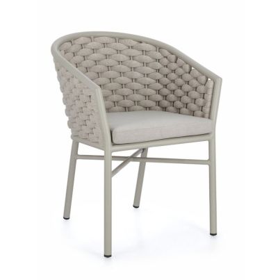 MARGALIDA SATURN W-ARMREST W-CUSH CHAIR