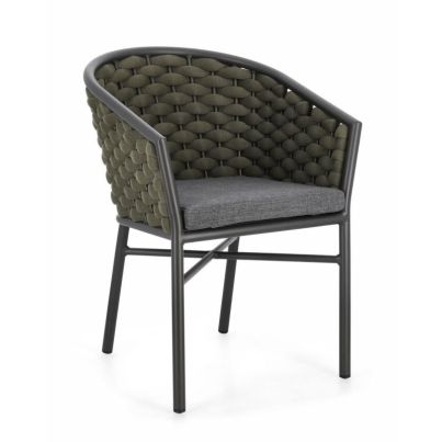 MARGALIDA CHARCJA60/GREEN W-ARMR. CHAIR