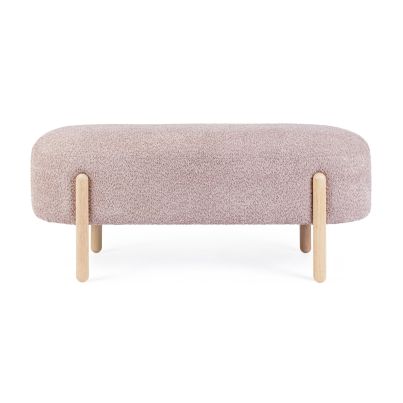 DAYLA ANTIQUE ROSE BENCH