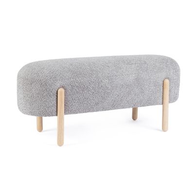 DAYLA LIGHT GREY BENCH