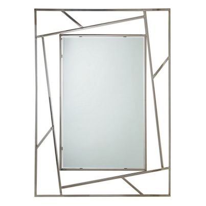 RAYAN RECTANGULAR MIRROR W-FRAME 120X90