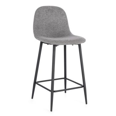 Bar stool IRELIA 46x39x103 cm. grey