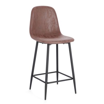 Bar stool IRELIA 46x39x103 cm. brown