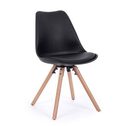 Chair NEW TREND 54x49x83.5 cm. black