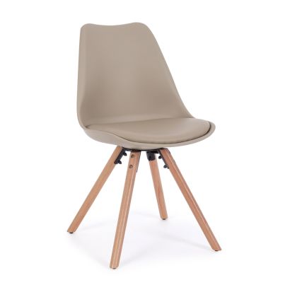 Chair NEW TREND 54x49x83.5 cm. beige