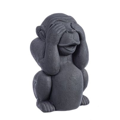 GARDEN NOT SEE MONKEY DECORATION