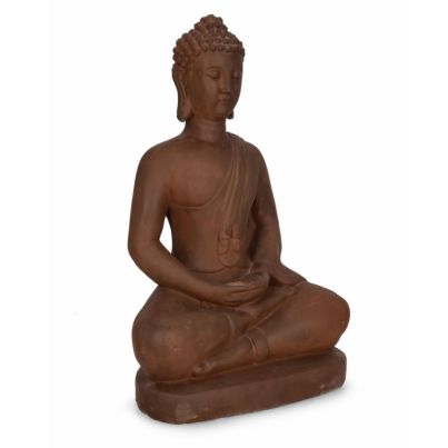 MEILI RUSTY SIT BUDDHA DECORATION H75