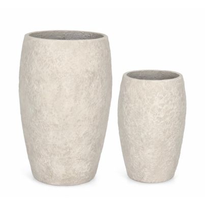 SET2 MEILI HIGH BEIGE VASE HOLDER