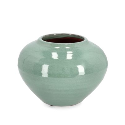 ESMA GREEN VASE H. D22,5
