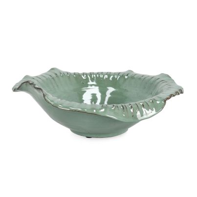 ESMA GREEN DECOR BOWL D34,5