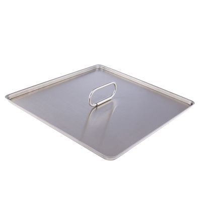 Square Baking Tray Lid CHROM, Stainless Steel, 40.5x40.5x1.5 cm