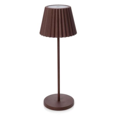 ARTIKA BROWN LED TABLE LAMP H36