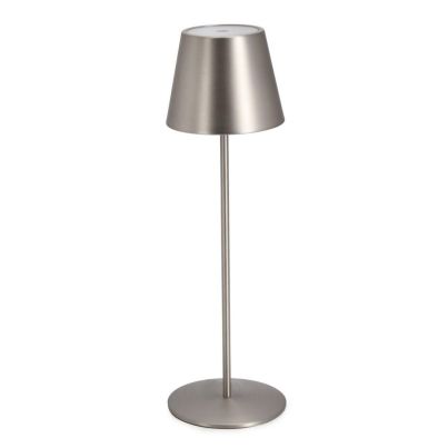 ETNA SILVER LED TABLE LAMP H38