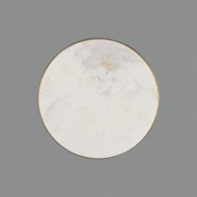 ACB Стенна лампа Chamaleon Disk Stone 16/3975 бяла
