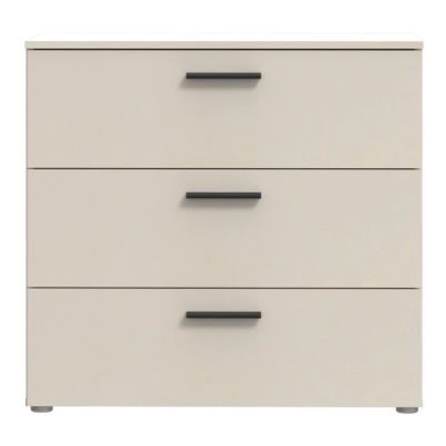 Скрин ELEVEN с 3 чекмеджета, пясъчно бежово