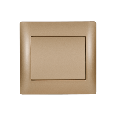 RHYME one button two way switch golden metallic