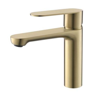 ТРЕНТО Смесител за умивалник BRUSH GOLD