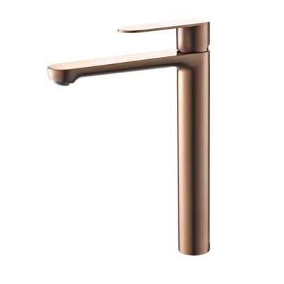 ВЕРОНА Смес. за умивалник ВИСОК BRUSH ROSE GOLD