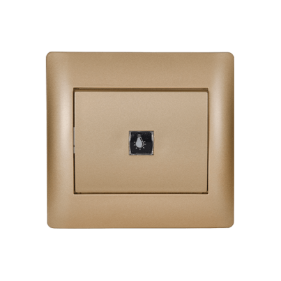 EL1183C RHYME push button gold metalic