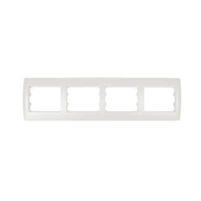 RHYME fourfold panel - white metallic