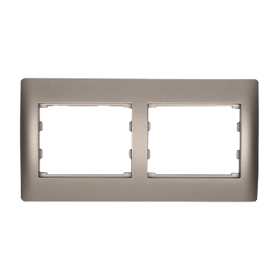 RHYME double panel вЂ“ grey metallic