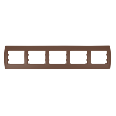 RHYME fivefold panel - coffee metallic