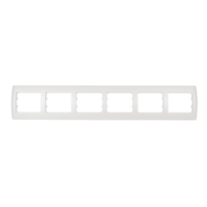 RHYME sixfold panel - white metallic