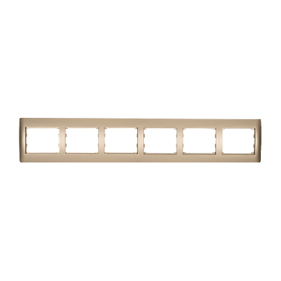 RHYME sixfold panel - champagne metallic