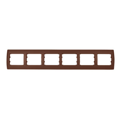RHYME sixfold panel - coffee metallic
