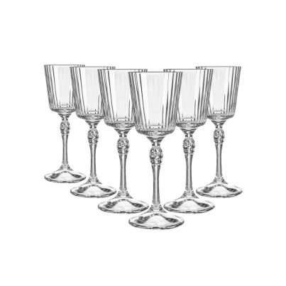 Cordial glasses AMERICA'20s 80ml 6pcs. clear