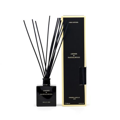 Premium reed diffuser Amber & Sandalwood 100ml